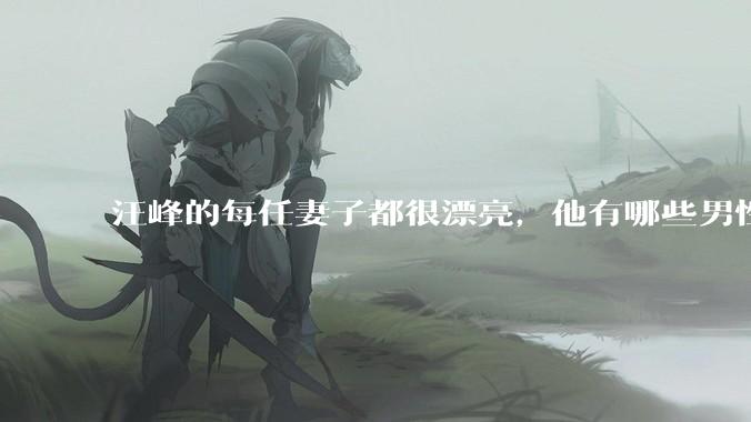 汪峰的每任妻子都很漂亮，他有哪些男性魅力？