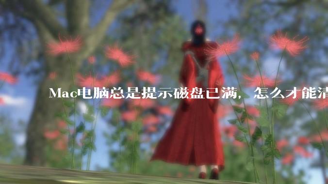 Mac电脑总是提示磁盘已满，怎么才能清理干净？