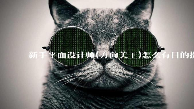 新手平面设计师(方向美工)怎么有目的提升设计能力？