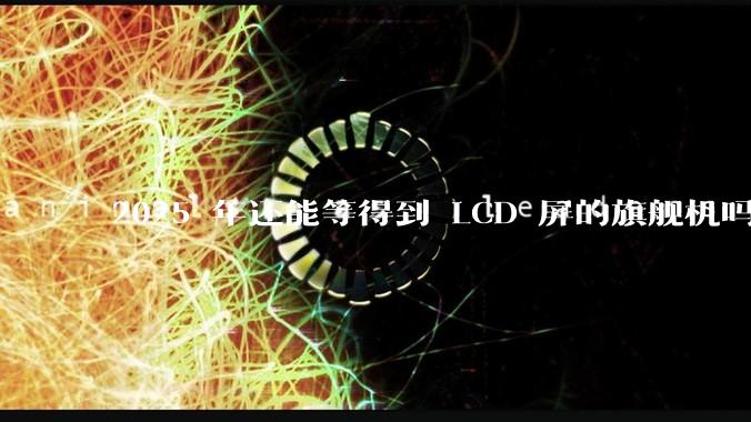 2025 年还能等得到 LCD 屏的旗舰机吗？