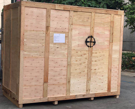 北京海淀机器人出口木箱包装展览 木包装箱的创新与印刷工艺